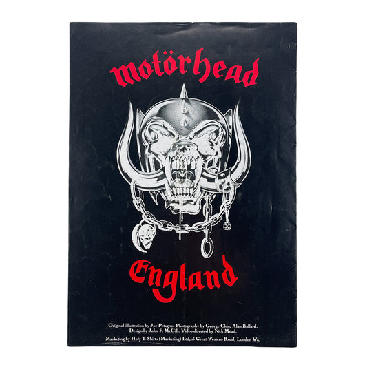 1987 Motorhead Tour Program