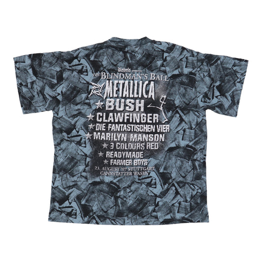 1997 Metallica Blind Man's Ball Concert Shirt