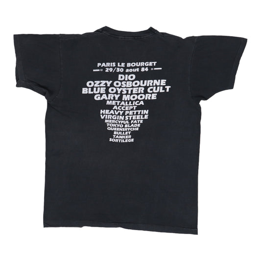 1984 Metallica Breaking Sound Festival Shirt