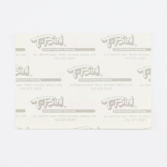 1990 Queensryche World Tour Local Crew Pass