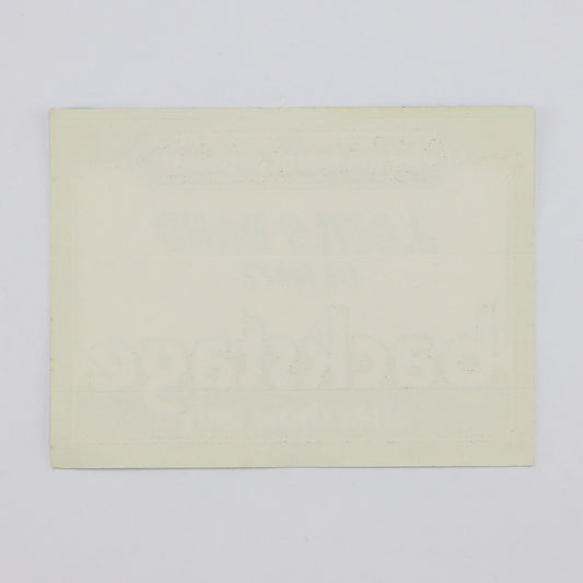 1980s J Geils Band Electric Factory Concerts Backstage Pass