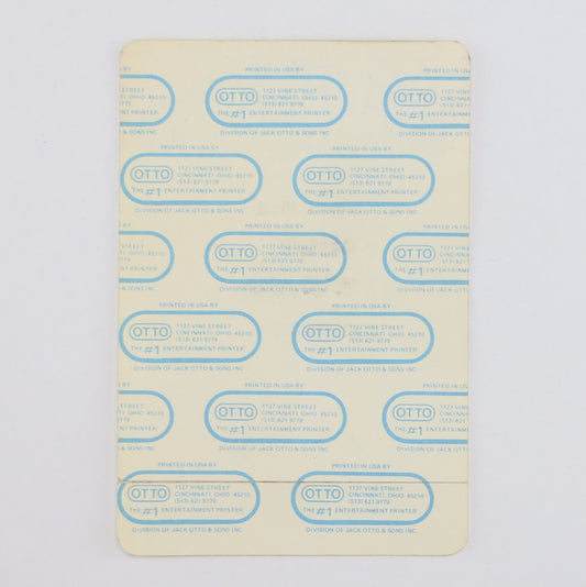 1983 Roxy Music Backstage Pass