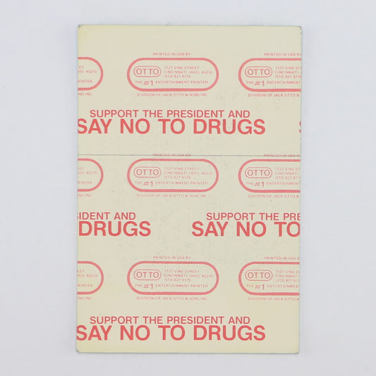 1987 Bob Seger And The Silver Bullet Band Backstage Pass