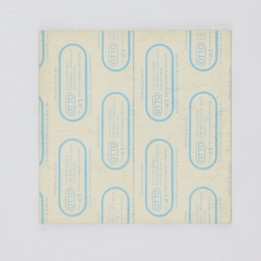 1985 Iron Maiden World Slavery Tour Backstage Pass