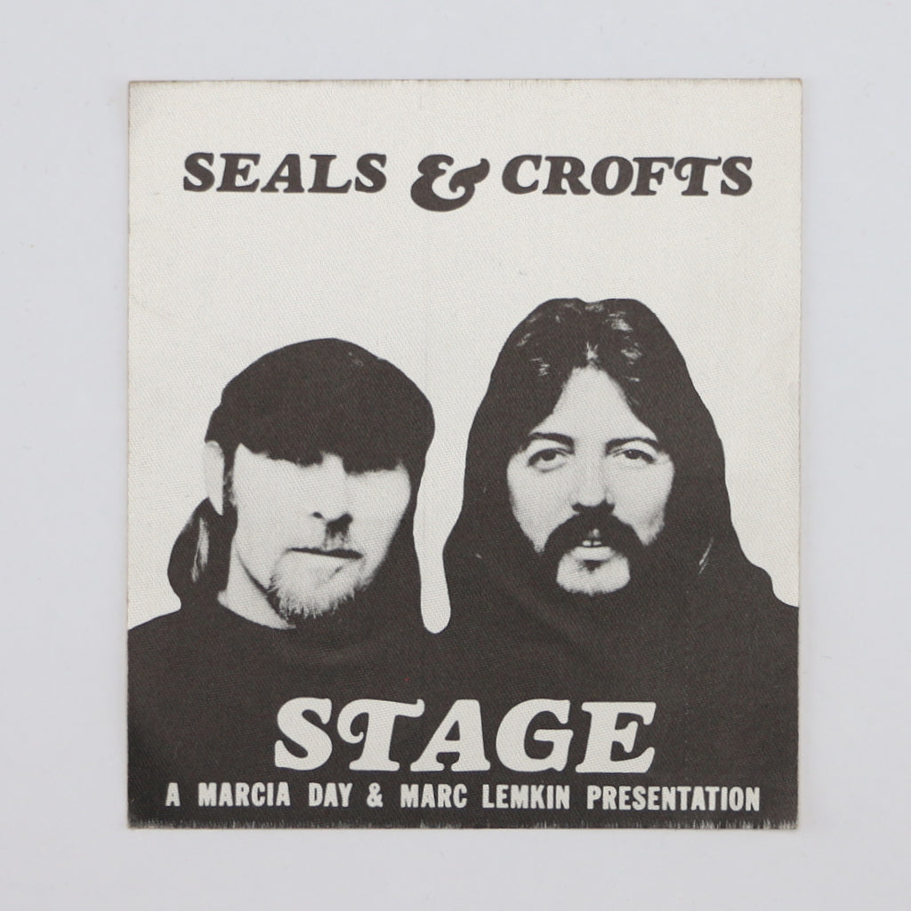 1970s Seals And Crofts Backstage Pass