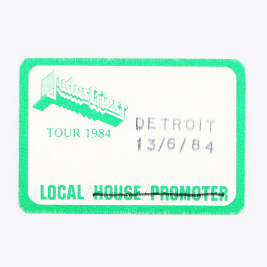 1984 Judas Priest Tour Local Pass